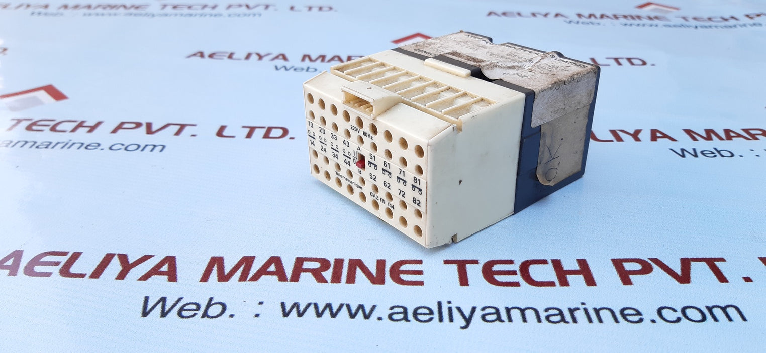 Telemecanique ca2-fn 144 relay 220v 60hz