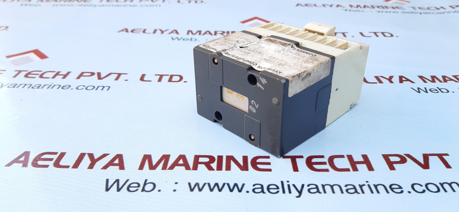 Telemecanique ca2-fn 144 relay 220v 60hz