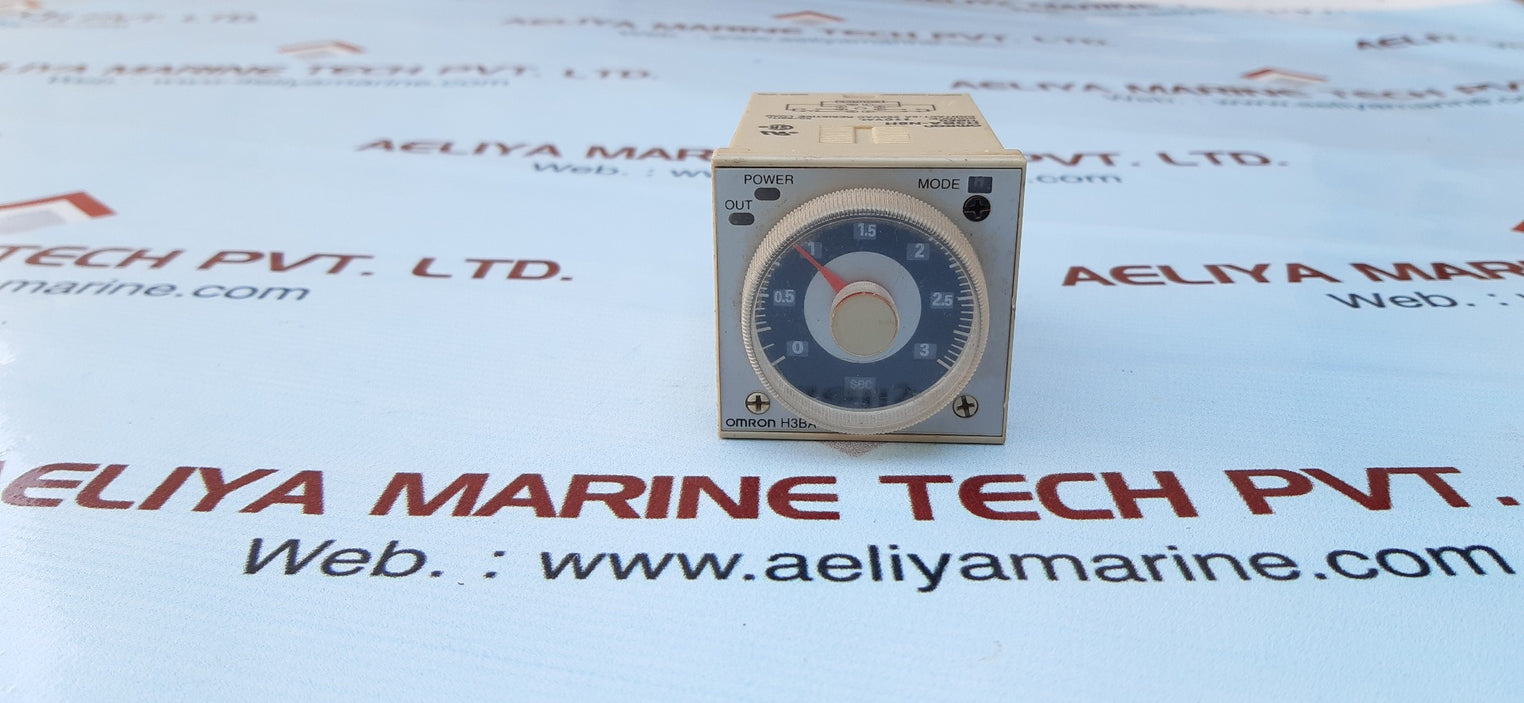 Omron h3ba-n8h time relay 110vac 50/60hz