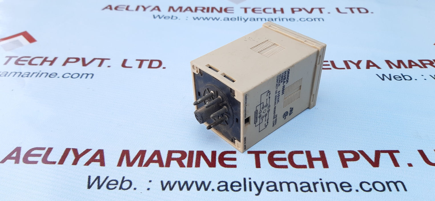 Omron h3ba-n8h time relay 110vac 50/60hz