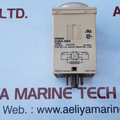 Omron h3ba-n8h time relay 110vac 50/60hz
