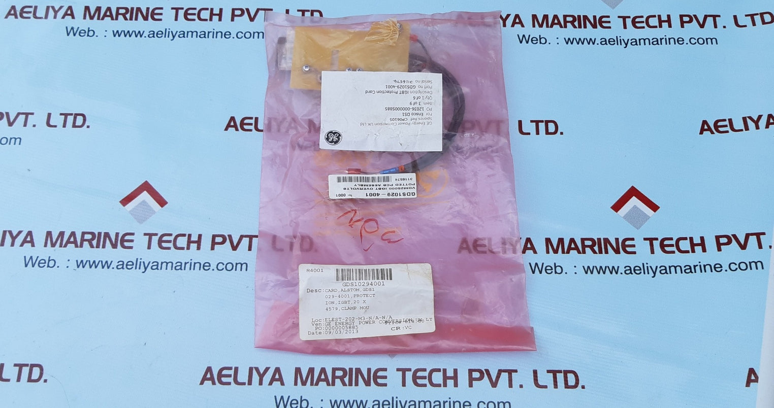 Ge energy gds1029-4001 igbt protection card