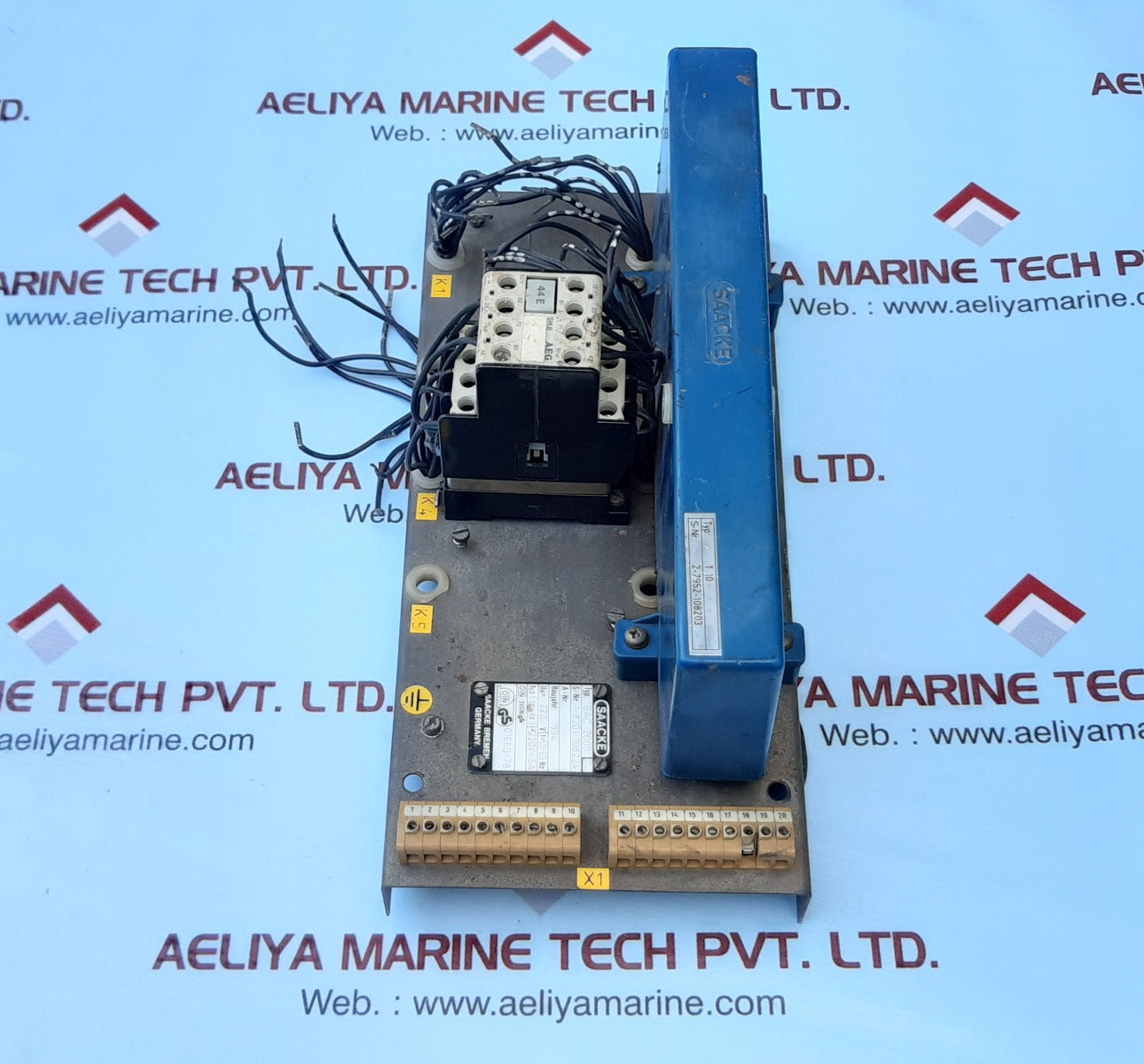 Saacke bac 2000 burner control unit 220 v