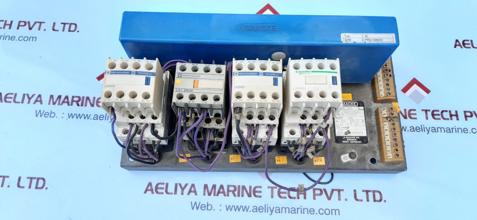 Saacke bac 2000 burner control unit 220v 60hz