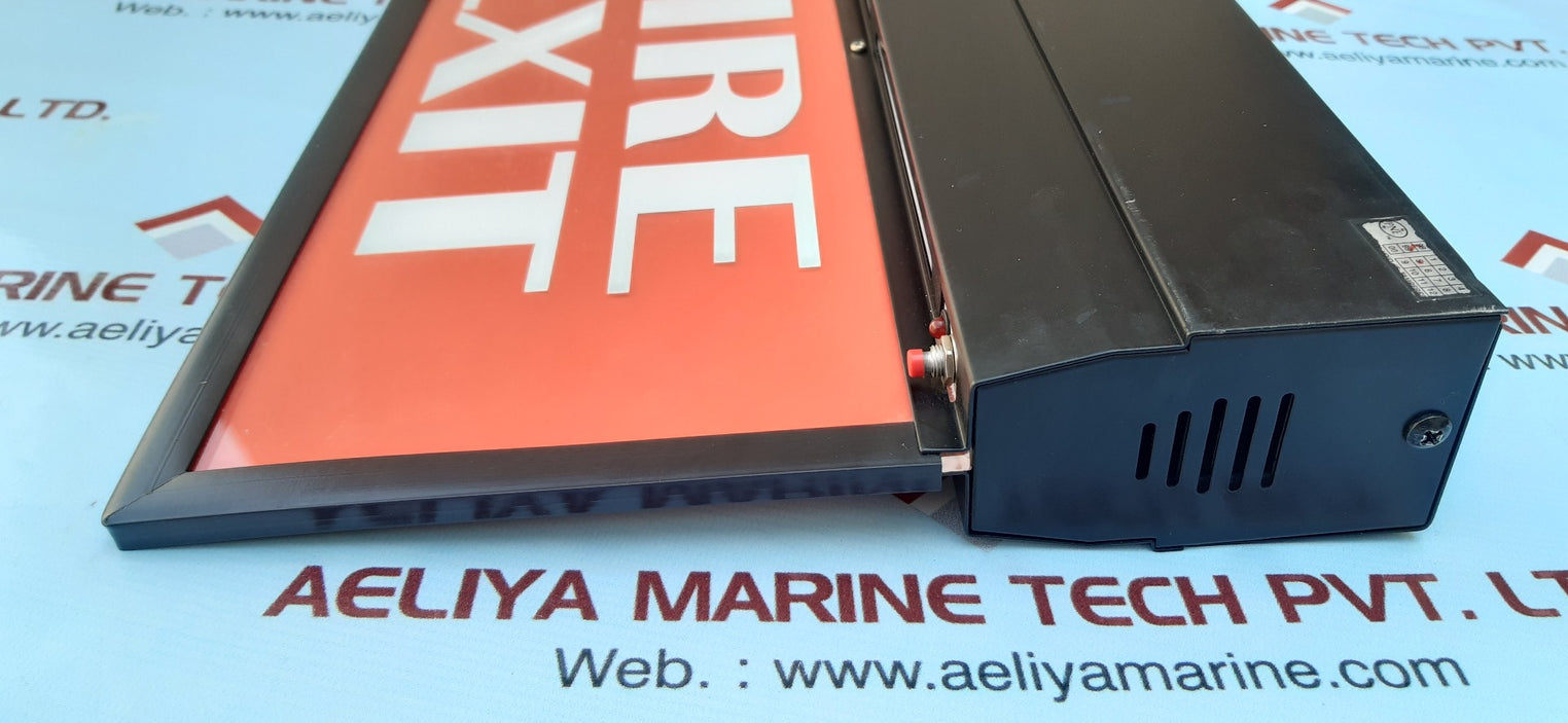 Pne tex108 emergency exit sign board 230v 60hz