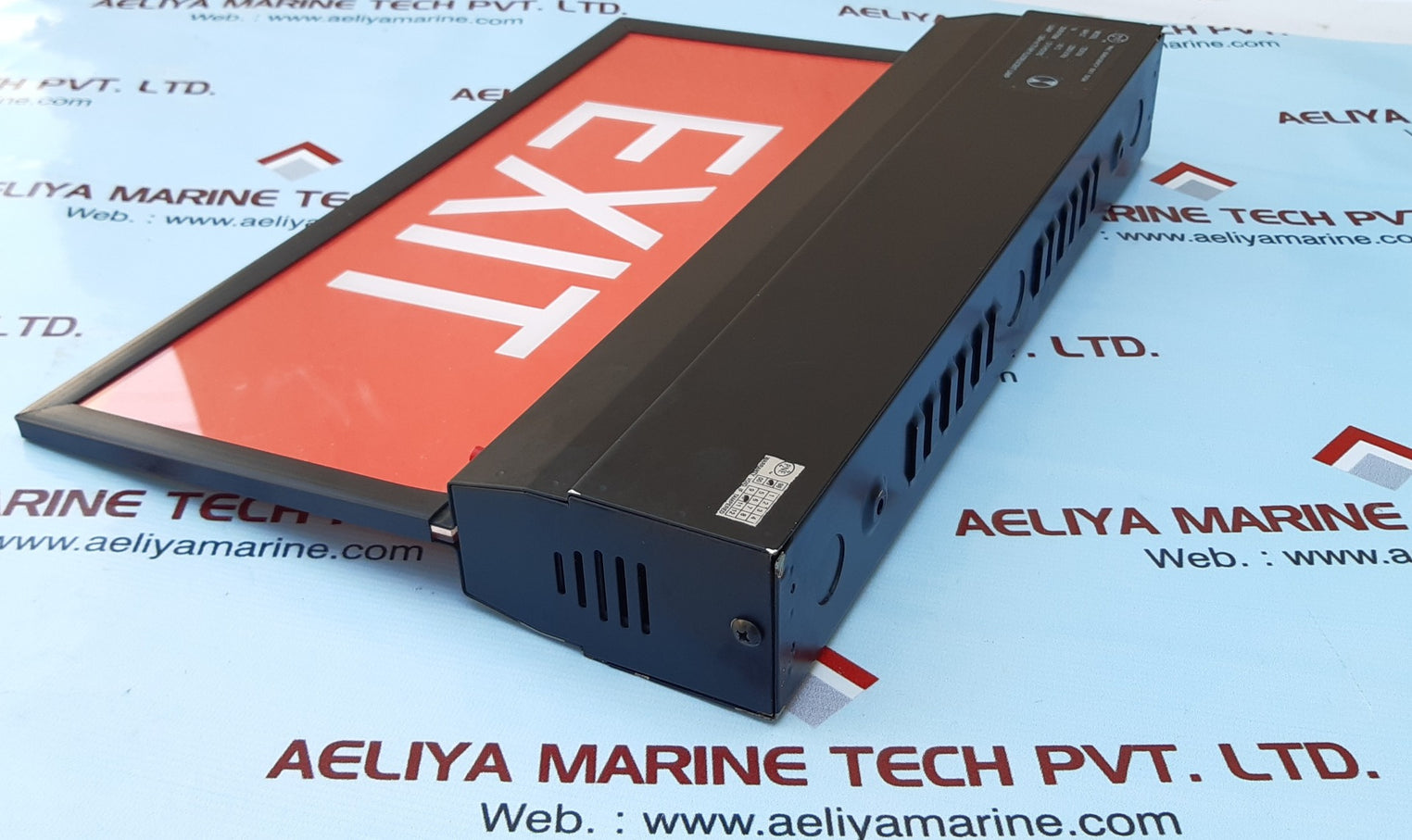 Pne emergency exit sign board tex108