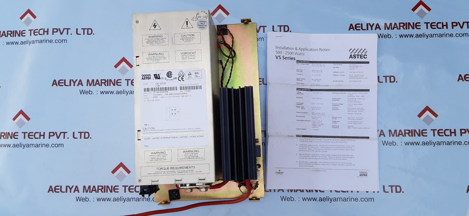 Astec vs1-d5-00 73-180-0033ce power supply