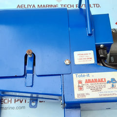 Abanaki st4cr oil skimmer motor tote-it 1lpn3 hp/cv:1/20