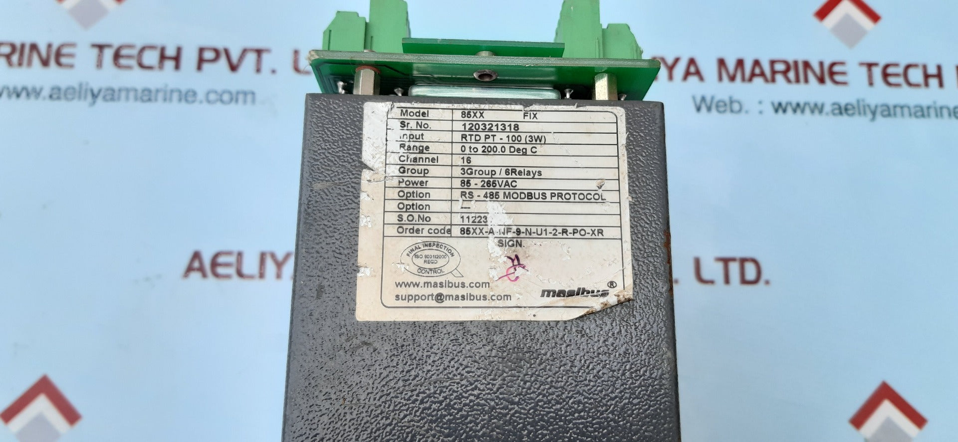 Masibus 85xx process scanner