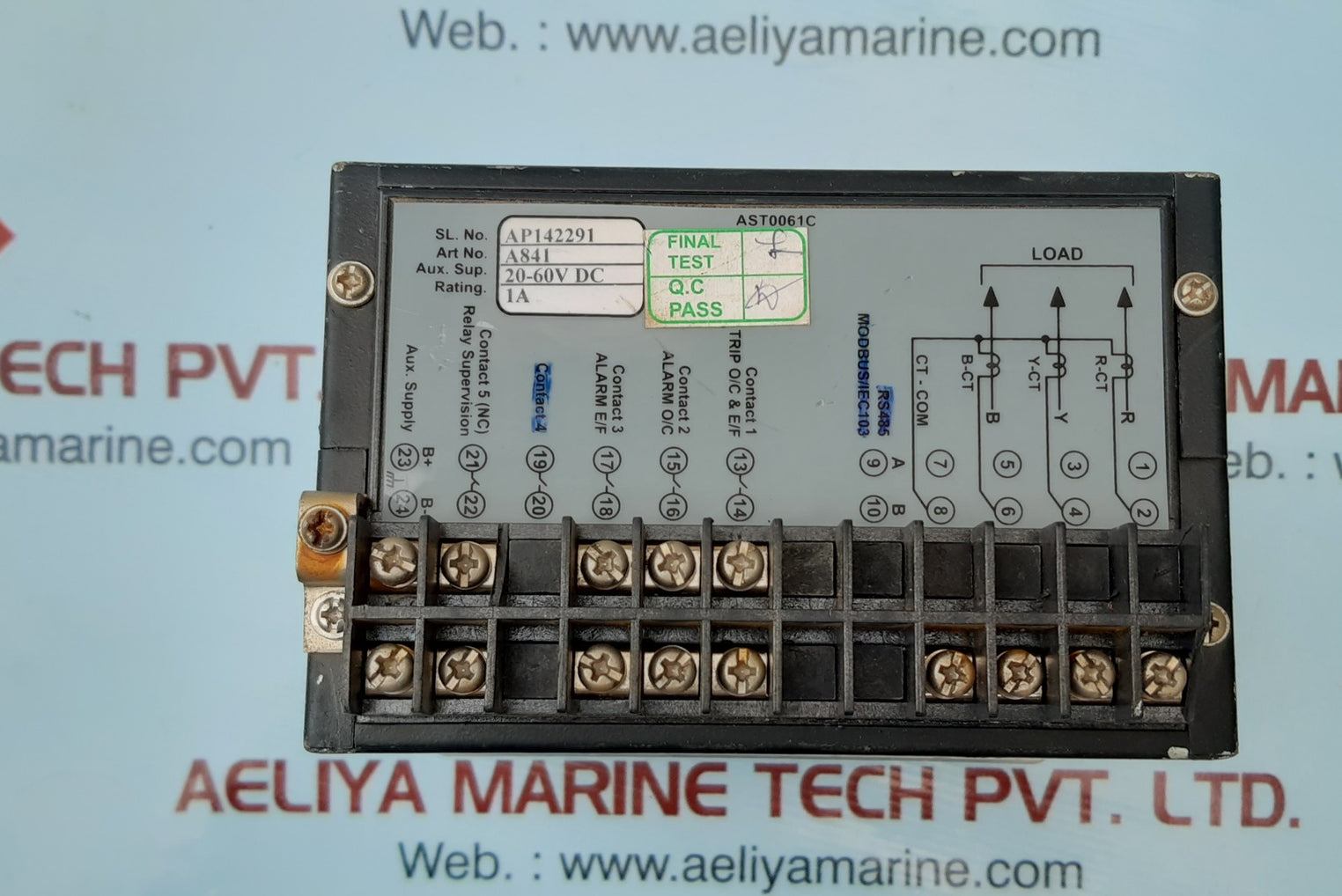 Avana npa 422 over current & earth fault relay