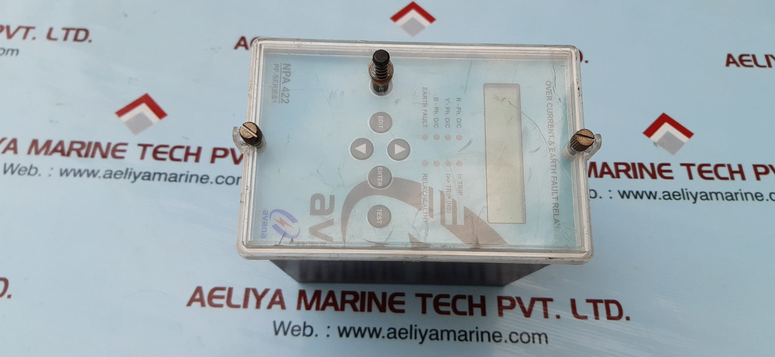 Avana npa 422 over current & earth fault relay