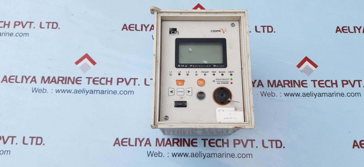 C&s electric csdpr-v2-200-d-l-n-#1 rmu protection relay