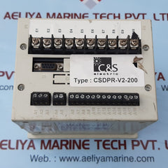 C&s electric csdpr-v2-200-d-h-n rmu protection relay