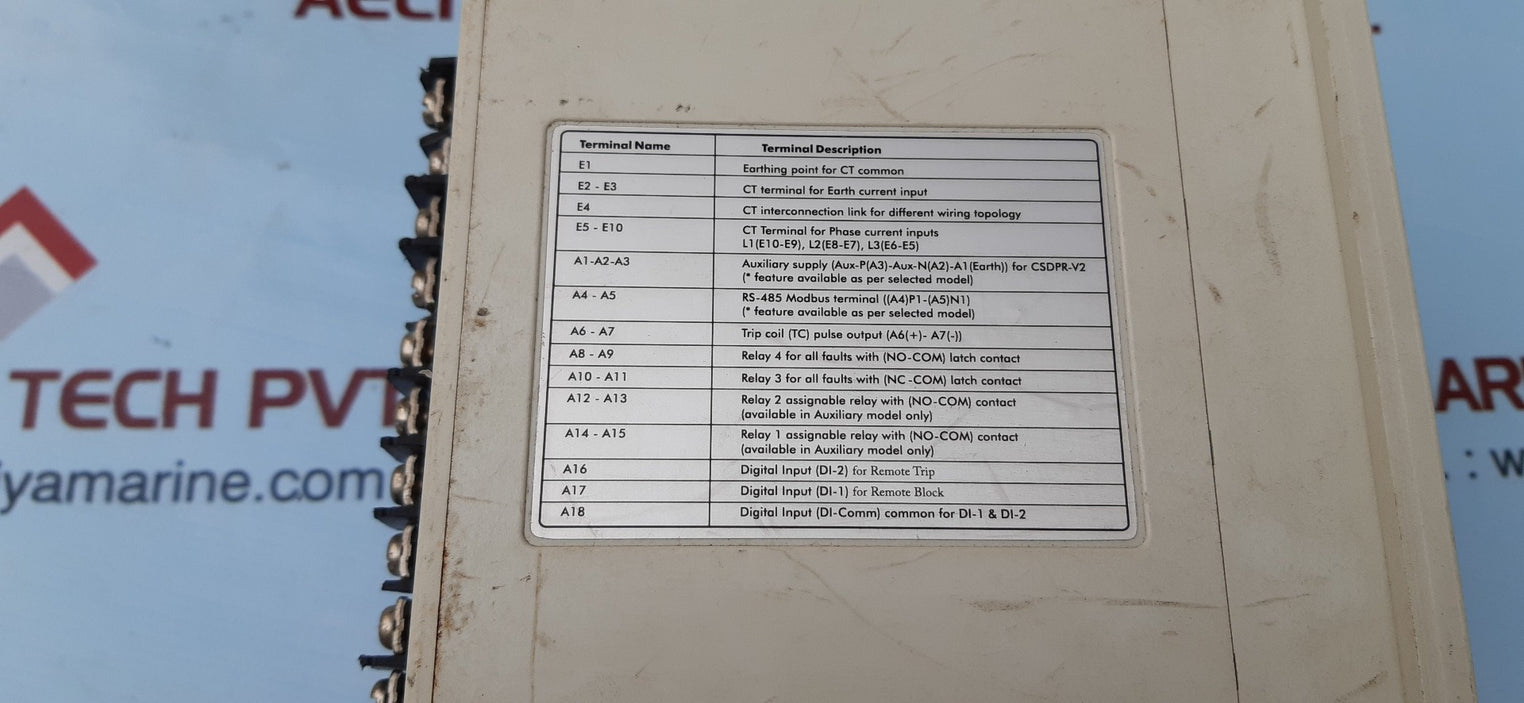 C&s electric csdpr-v2-200-d-h-n rmu protection relay