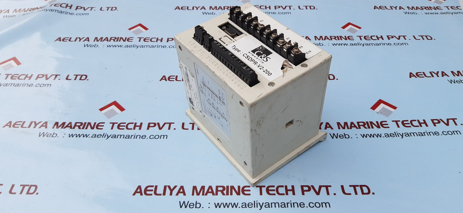 C&s electric csdpr-v2-200-d-h-n rmu protection relay