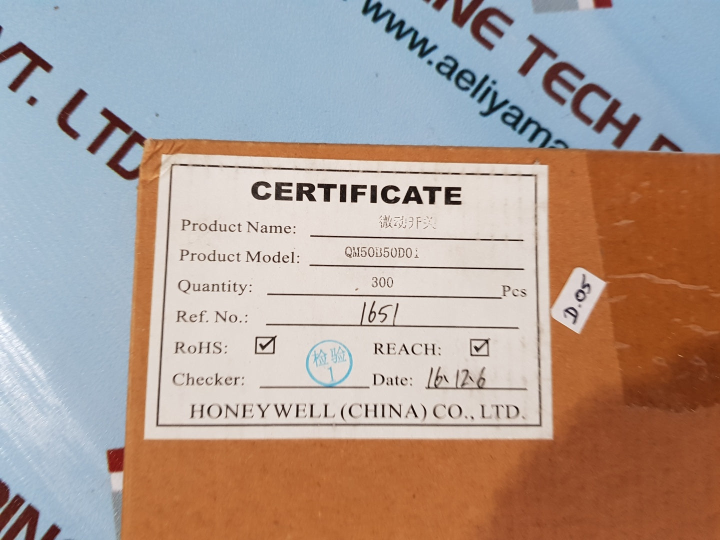 Set Of 10X Honeywell Qm50 Micro Switch