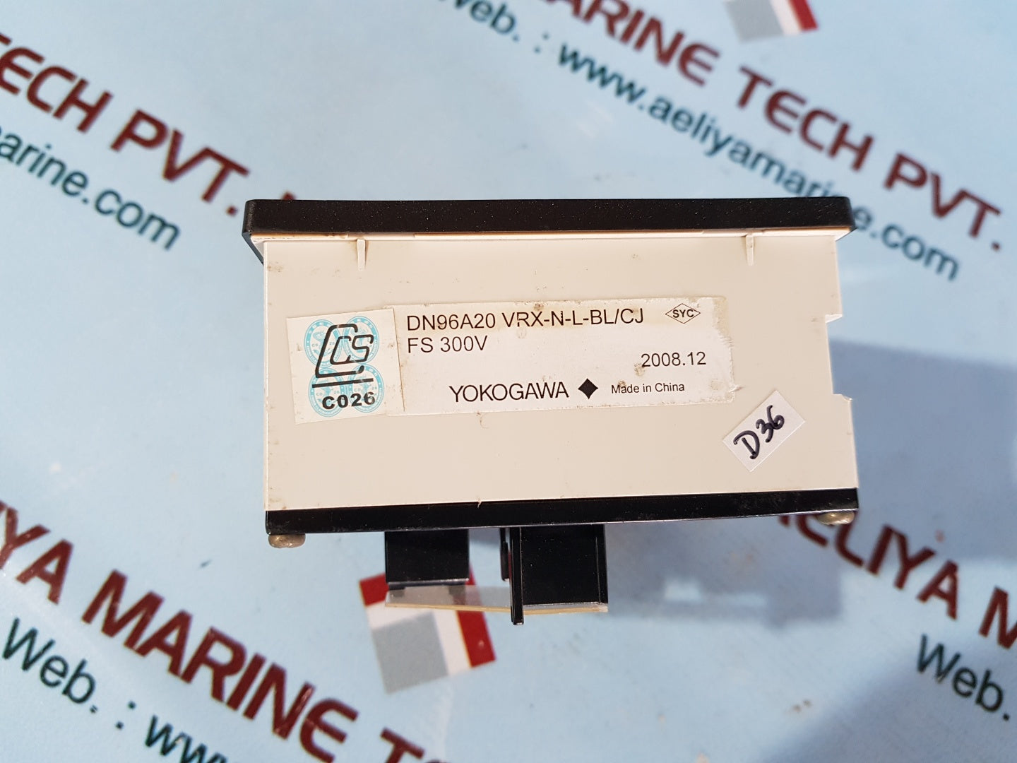 Yokogawa dn96a20 vrx-n-l-bl/cj volt meter
