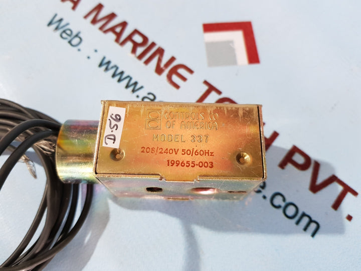 Controls 337 solenoid coil 208/240v 50/60hz
