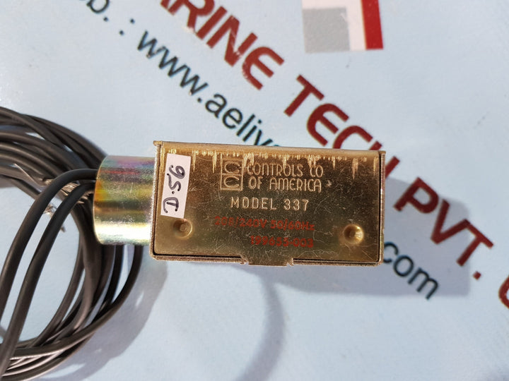 Controls 337 solenoid coil 208/240v 50/60hz