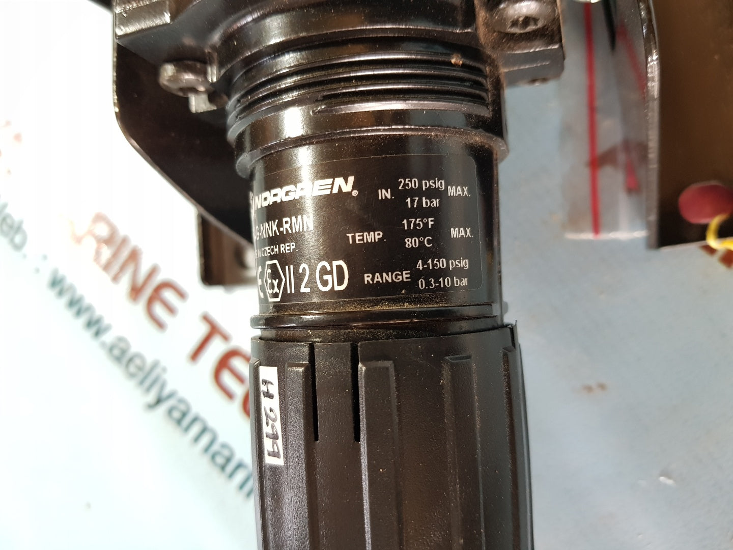 Norgren r64g-nnk-rmn pressure regulator 250psig