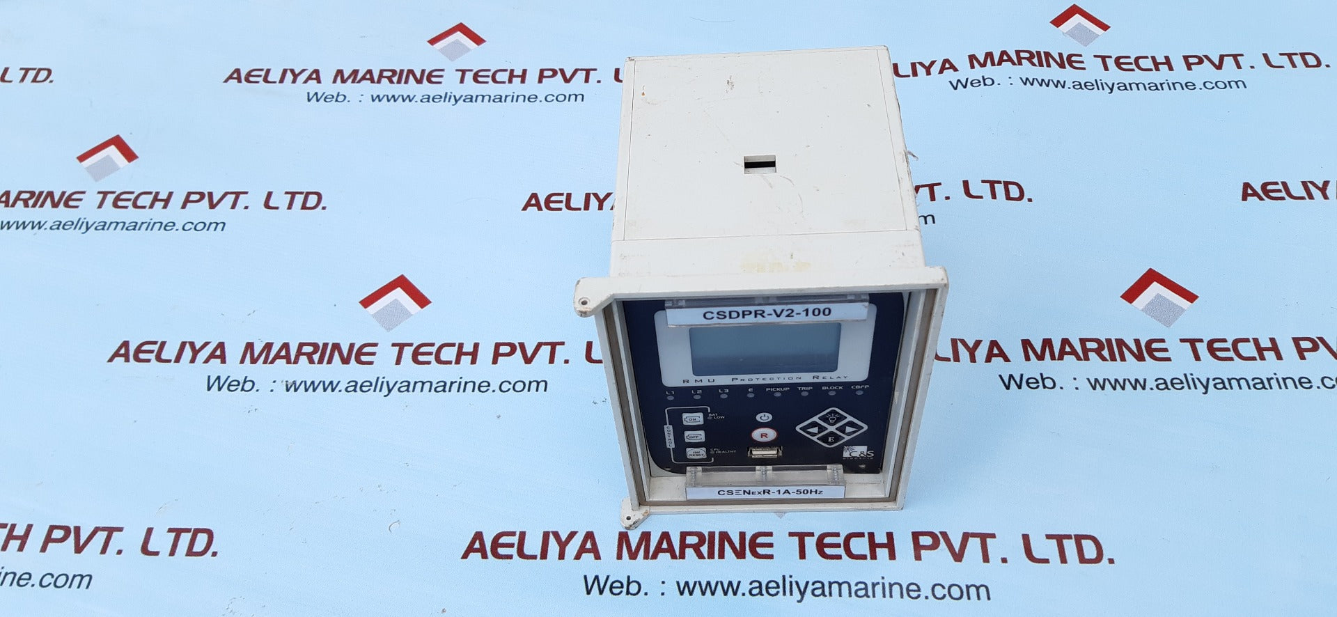 C&s electric csdpr-v2-100 rmu protection relay csenexr-1a-50hz