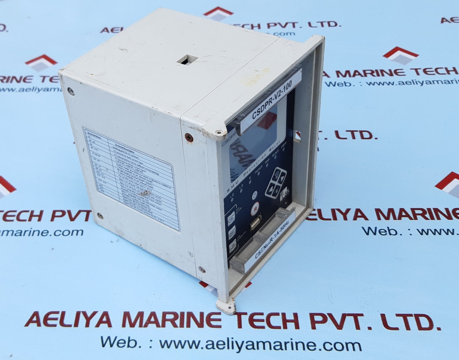 C&s electric csdpr-v2-100 rmu protection relay csenexr-1a-50hz