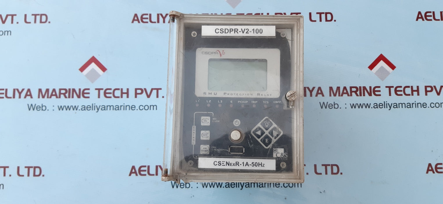 C&s electric csdpr-v2-100 rmu protection relay