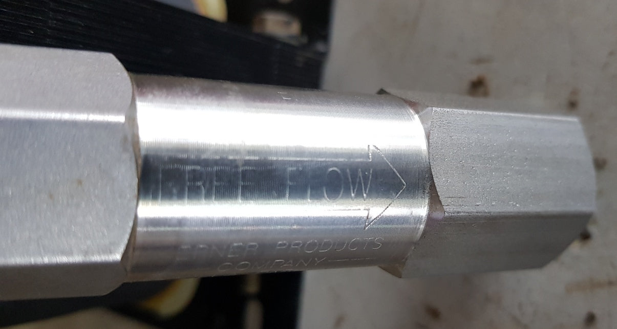 Kepner 406d-18 check valve