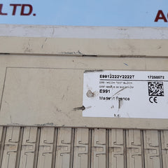 Schneider micom p991 test block
