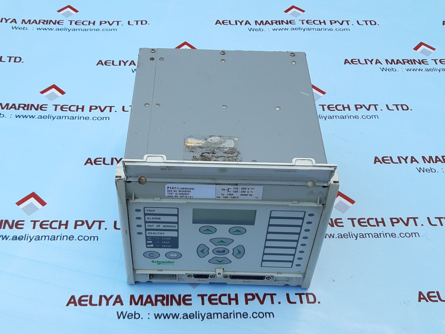 Schneider micom p141 protection relay p14131ja6m0468j