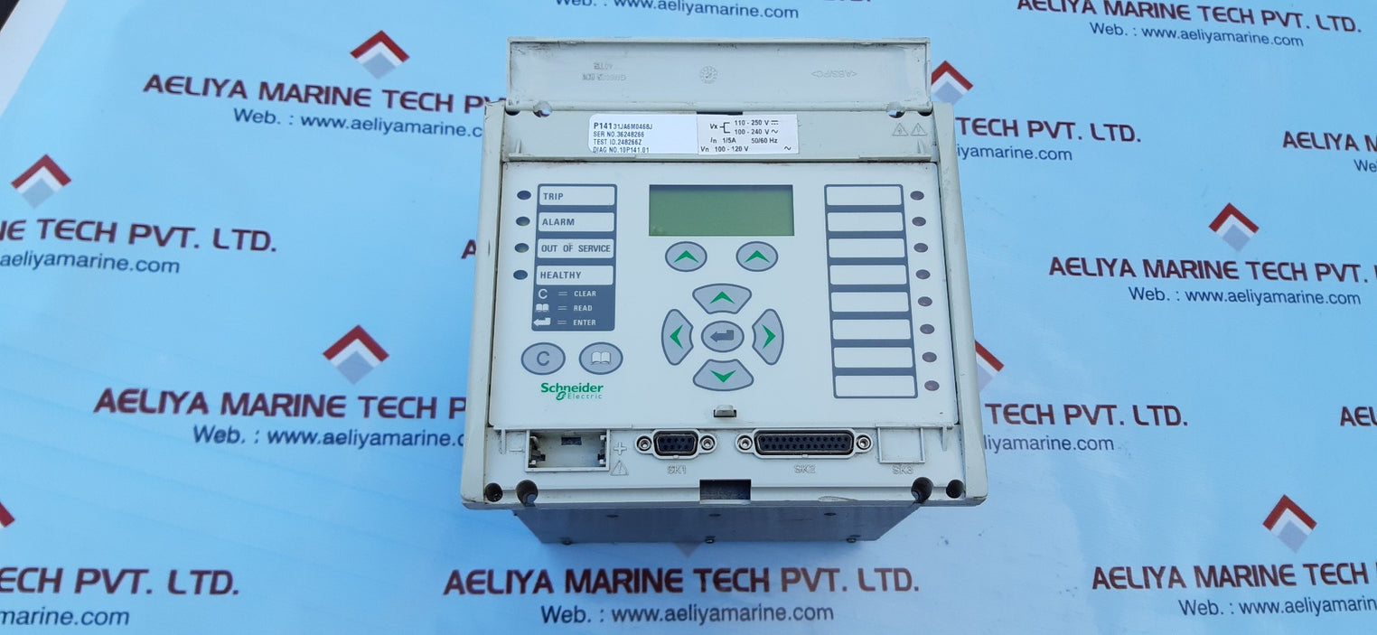 Schneider micom p141 protection relay p14131ja6m0468j