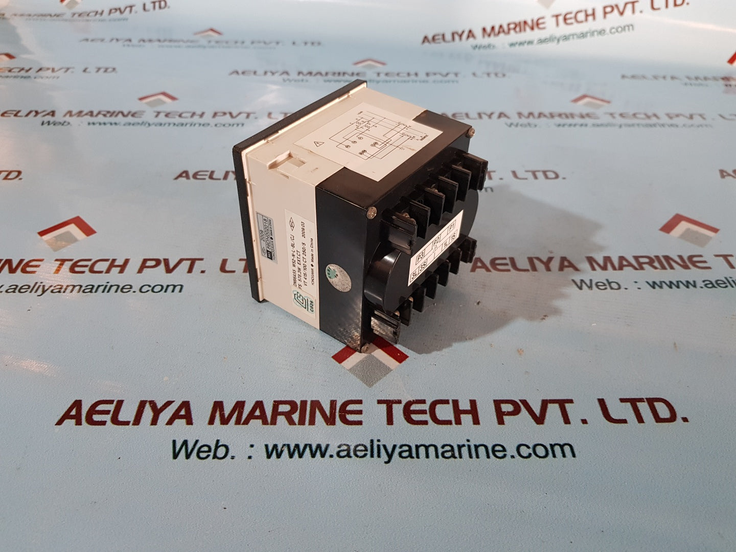 Yokogawa dn96a55 w52-n-l-bl/cj ac watt meter 3 phase 3 wire