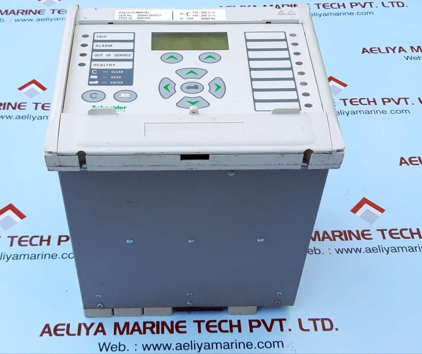 Schneider micom p241 protection relay p241317e3m0578j