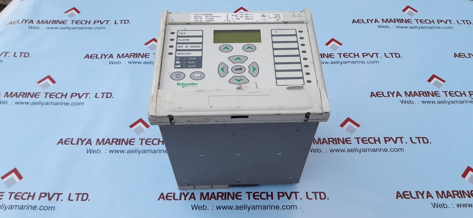 Schneider micom p541 overcurrent and earth fault relay p541311d3m0308j