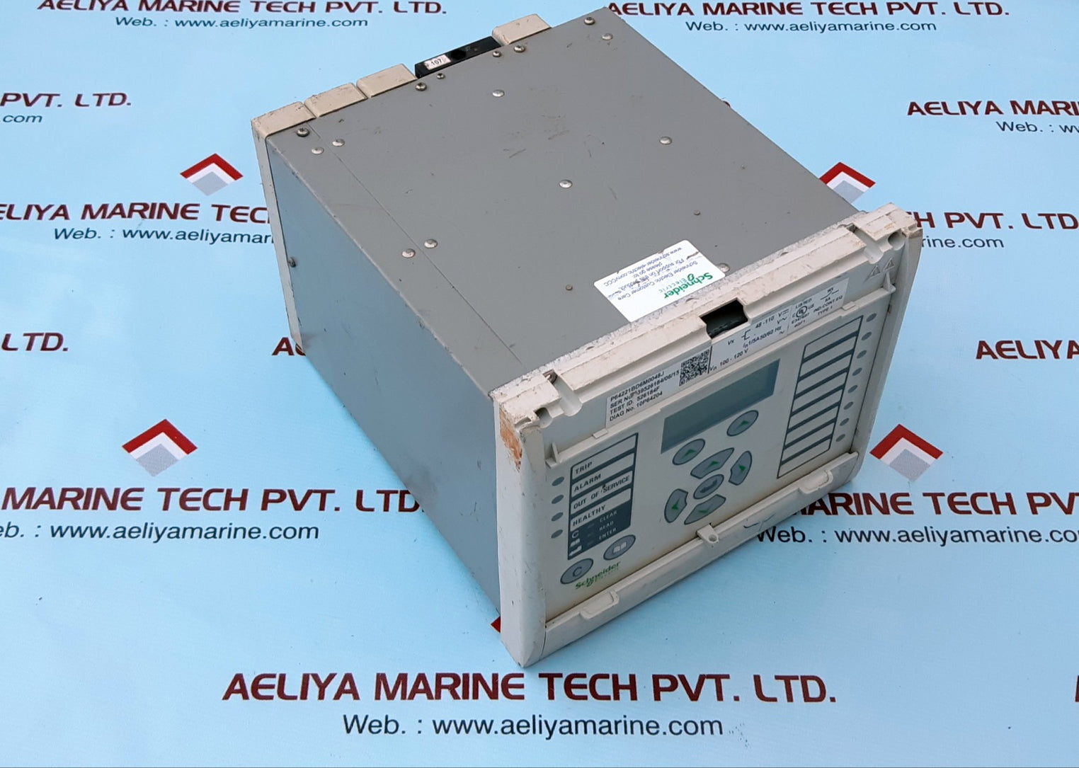 Schneider micom p642 current relay p64221bd6m0048j