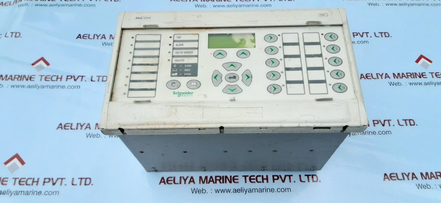 Schneider micom p543 current differential protection relay p54331pb6m0d08m