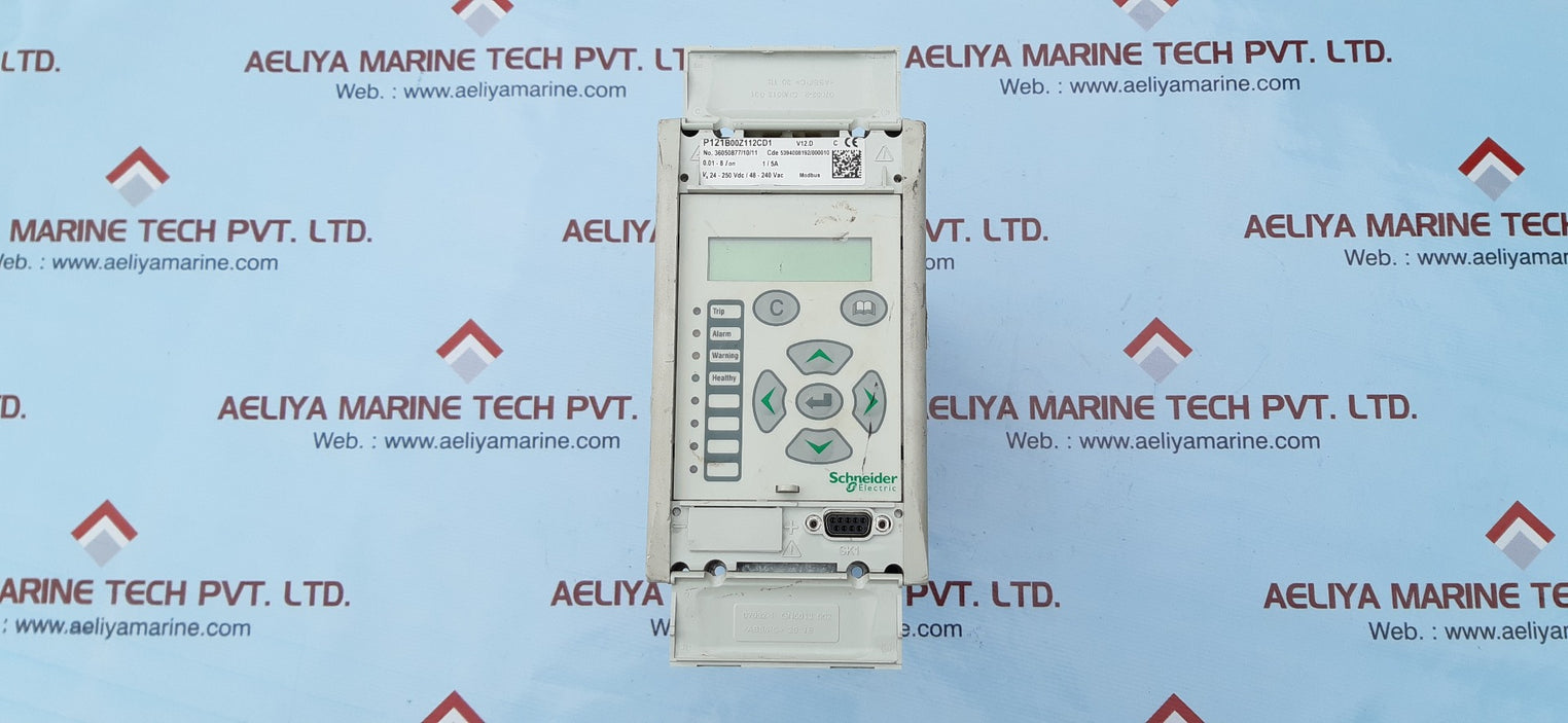 Schneider micom p121 overcurrent protection relay p121b00z112cd1