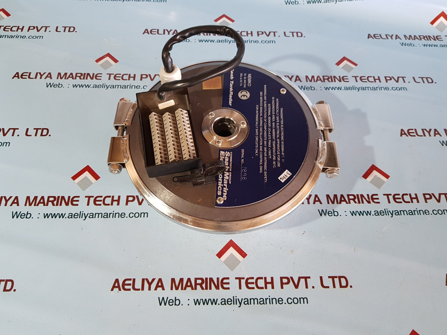 Saab tank radar 9150064-871-h transmitter electronic box