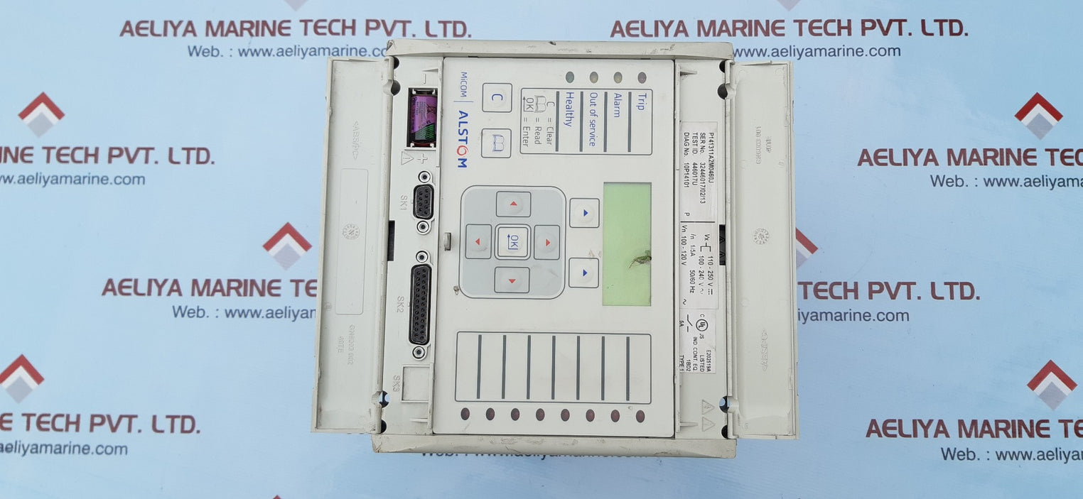 Alstom micom p141 feeder management relay p141311a2m0460j