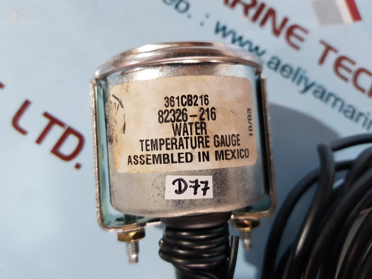 SW 361cb216 water temperature gauge 82326-216