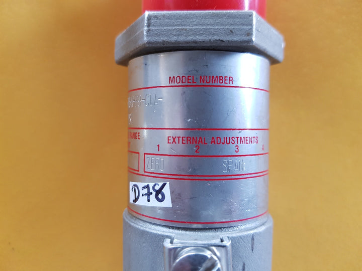 Sor 534hs-tn5k-p9-c1a pressure transmitter 0-5000psi
