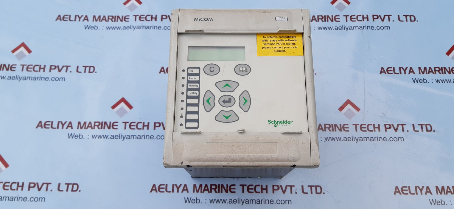 Schneider micom p521 protection relay p521b0ft312de1