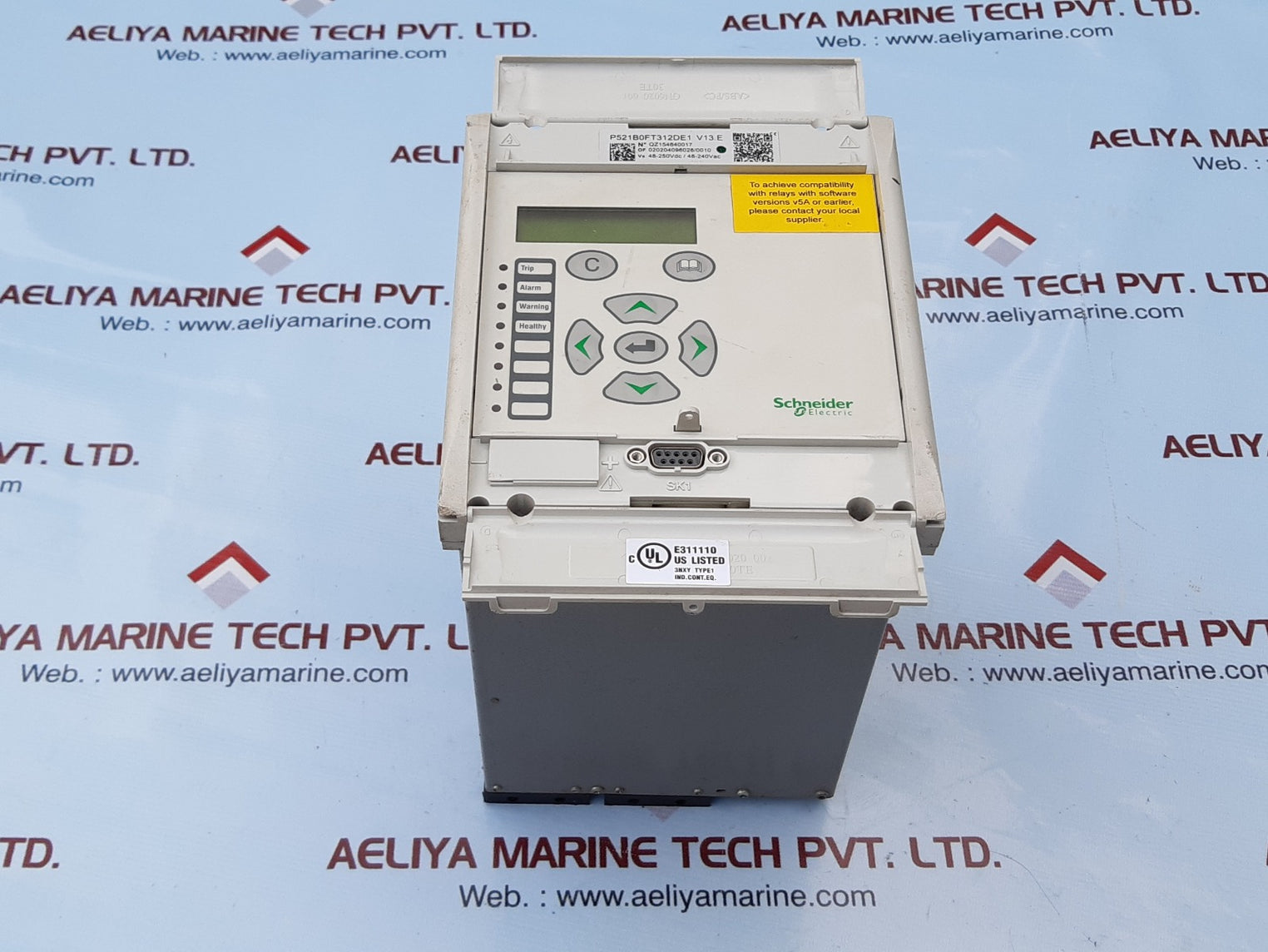 Schneider micom p521 protection relay p521b0ft312de1