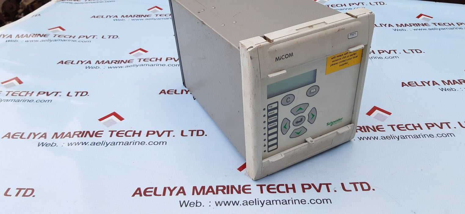 Schneider micom p521 protection relay p521b0ft312de1
