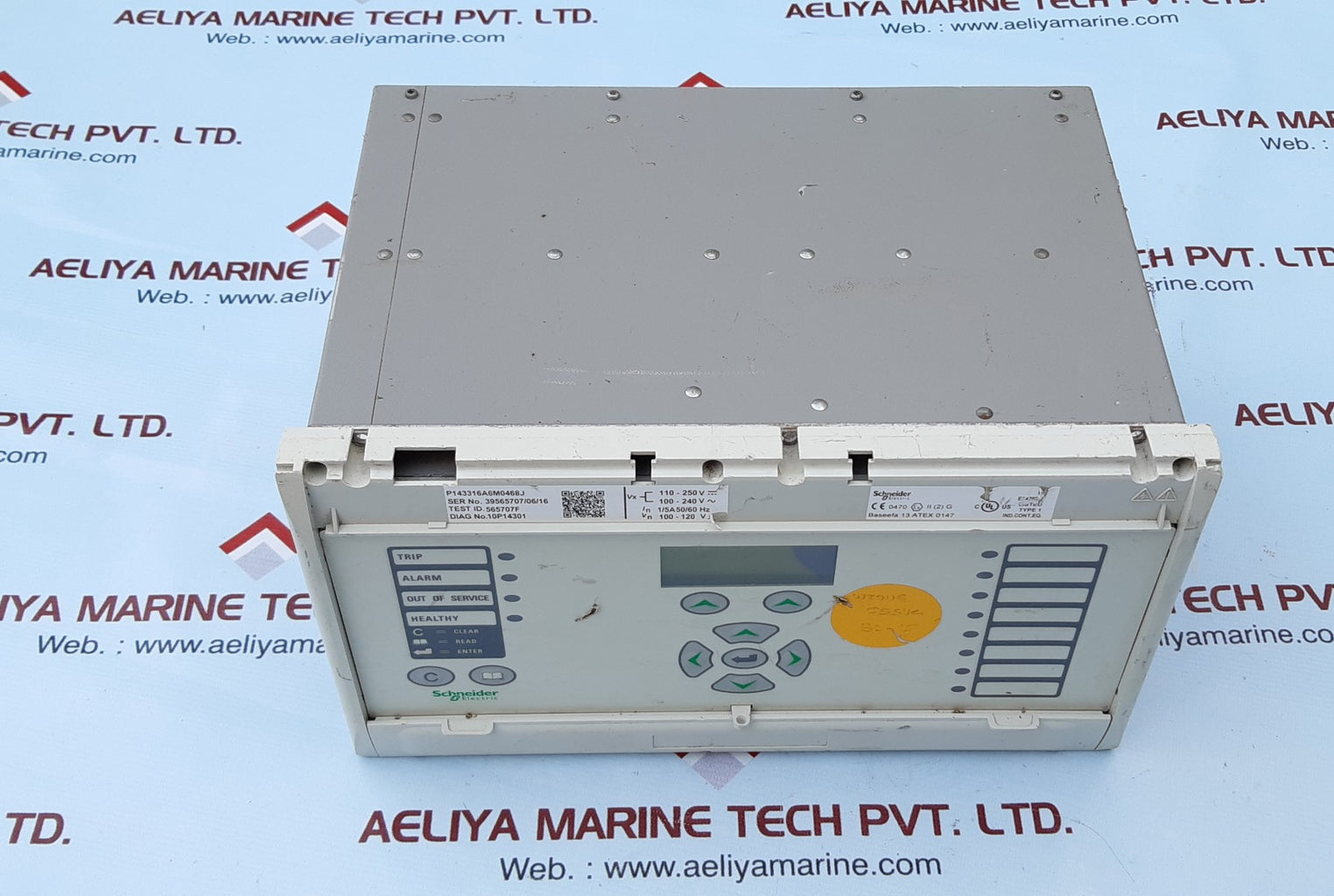 Schneider micom p143 overcurrent protection relay p143316a6m0468j