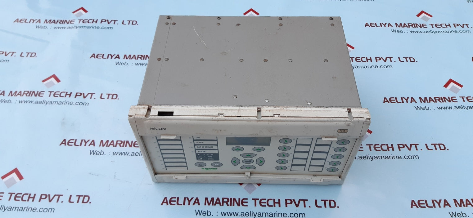Schneider micom p543 current differential protection relay p54331pb6m0d08m 50/60hz