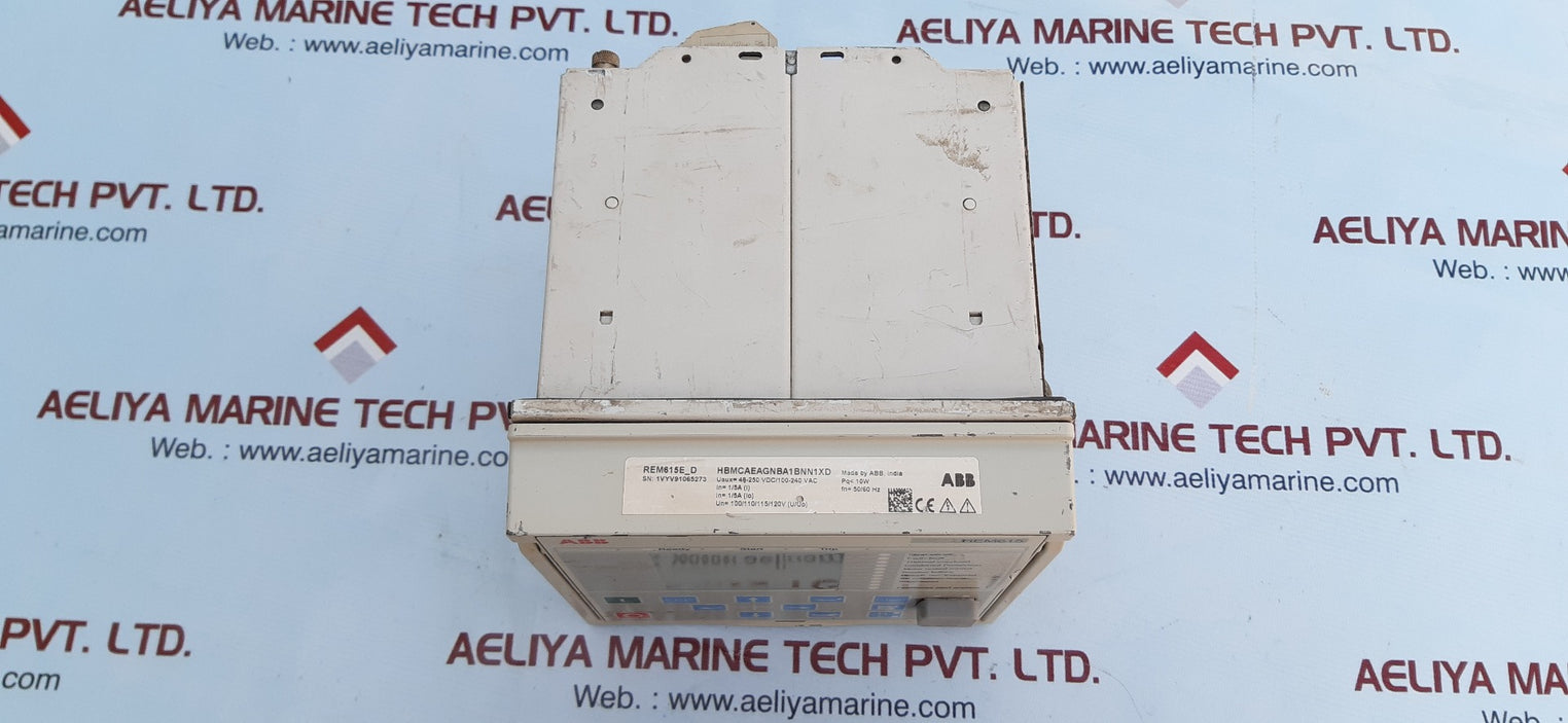 Abb rem615 motor protection and control relay relay rem615e_d