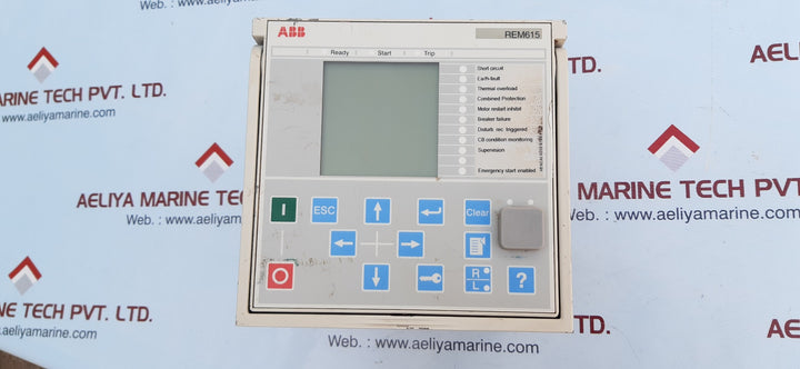 Abb rem615 motor protection and control relay relay rem615e_d