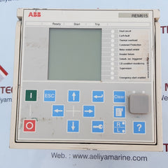 Abb rem615 motor protection and control relay relay rem615e_d