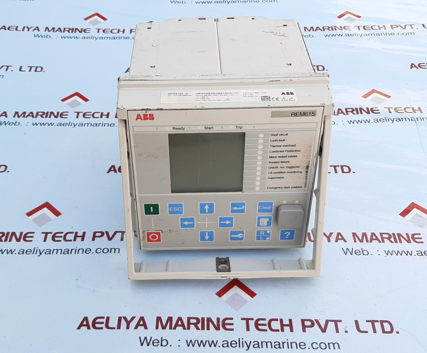 Abb rem615 motor protection and control relay relay rem615e_d